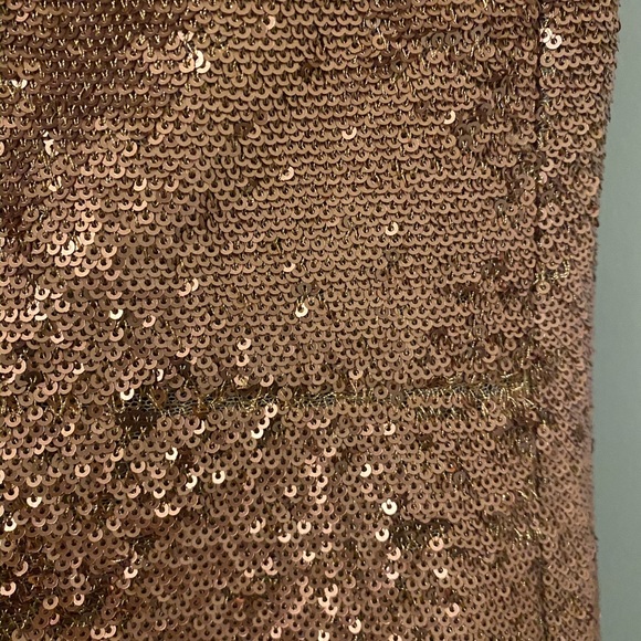 C/Meo Copper Sequin Dress ✨💃 Size S - Picture 6 of 8